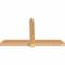 Ekena Millwork Eugene Smooth Timber Gable Bracket, Western Red Cedar, 72"W x 42"H x 3 1/2"D x 5 1/2"F, 14/12 Pitch GBW072X42X0406EUG00SWR - alternate 3